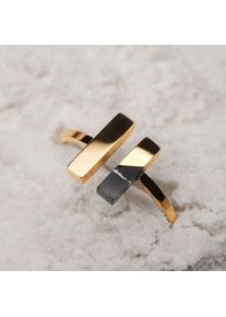Holzkern Anillo Campania Oro y Mármol
