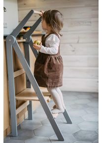 Foldable Learning Tower, Gray