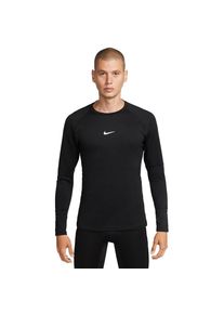 Nike Herren Pro Top Warm Longsleeve Cre schwarz