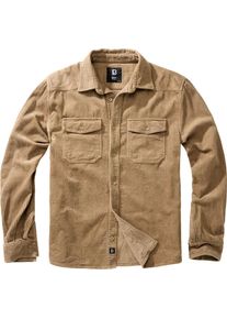 Brandit Corduroy Classic, shirt , color: Beige , size: 3XL