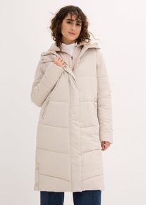 Doudoune avec capuche doublée sherpa - gris - taille 50 - bonprix