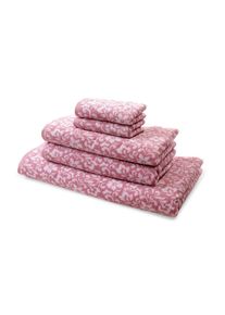 bonprix Prosop cu structură jacquard, mov, 4 prosoape oaspeţi 30/50 cm
