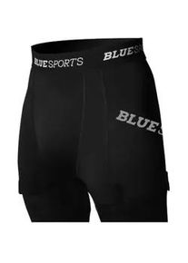 Shorts mit Tiefschutz Blue Sports FITTED SHORT WITH CUP Senior S - Schwarz