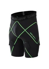 Shorts mit Tiefschutz Bauer Core 1.0 Jock Short Senior L - Schwarz