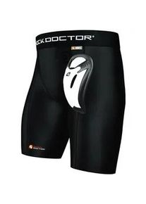 Shorts mit Tiefschutz Shock Doctor BioFlex Cup Black Senior M - Schwarz