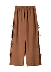 Bershka Dames Broek bruin 34