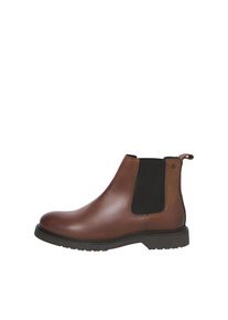 Jack & Jones JACK & JONES Heren Chelsea boots bruin / zwart 41