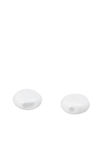 100 Cord adjuster for elastic drawstrings,, PVC, white