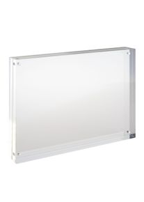 1 Magnetic photo frame 150 x 210 mm | 30 mm, acrylic (PMMA), transparent