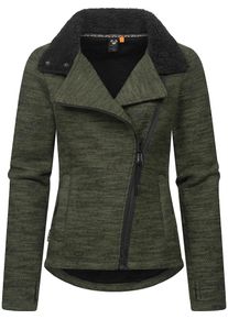 Ragwear Dames Fleece jas 'Saskie' groen / olijfgroen XS