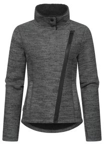 Ragwear Dames Fleece jas 'Saskie' donkergrijs XS