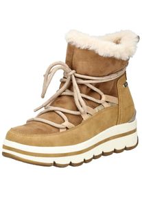 Tom Tailor Stiefelette Damen sand / gold / wollweiß Größe 36