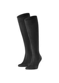 Falke Kniestrümpfe Herren schwarz Größe 41/42