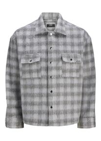 Jack & Jones JACK & JONES Heren Tussenjas grijs XXL