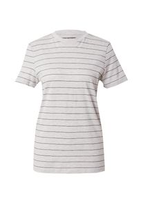 Selected Femme Dames Shirt 'JESSY' grijs gemêleerd / zwart XL