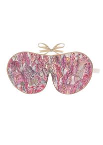 Holistic Silk Printed Silk Lavender Eye Mask Autumn