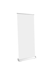 1 Roll Up Exclusive, without print, 200 x 85 cm | silver, aluminium