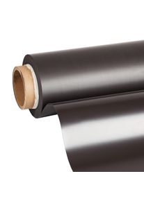 Magnetic foil strong, uncoated 0.75 mm | 620 mm | 20 m, ferrite, brown
