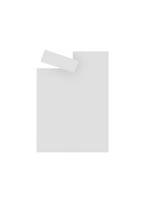 Shelf labels, A4 sheet 105 x 39 mm, white