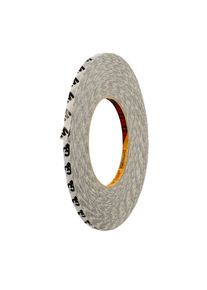 50 m 3M 9086, double-sided paper fleece adhesive tape, very strong acrylic adhesive 6 mm, translucent