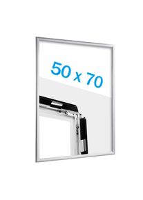 1 Snap frame B2 Standard silver | 25 mm | Mitred, aluminium