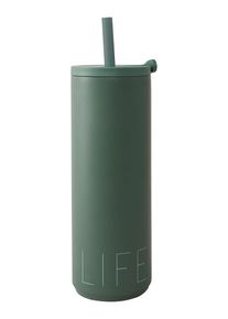 Design Letters Isoleerbeker "Life" donkergroen - 500 ml - 31% |