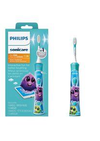 Philips Sonicare for Kids s Bluetooth - sonická kefka, modrá HX6322/04