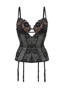 JETTE Dames Korset zwart 70
