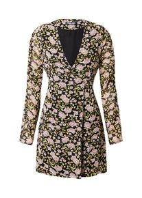 Fashion Union Vestido 'LEWIS' em mistura de cores, preto