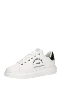 K by KARL LAGERFELD Karl Lagerfeld Heren Sneakers laag 'KAPRI' zilver / wit 40