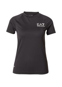 EA7 Emporio Armani Dames Functioneel shirt zwart / wit XS
