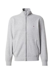 Tommy Hilfiger Heren Sweatvest 'ESSENTIAL' grijs gemêleerd XS