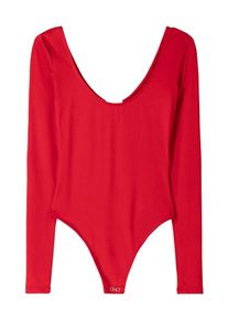 Bershka Koszula body dla kobiet czerwony Rozmiar XS
