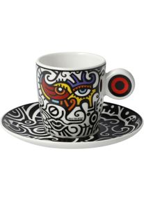 Goebel Espressotasse »Billy The Artist«, Pop Art, Billy The Artist - Bright Eyes I bunt , Aus angenehm leichtem Fine Bone China