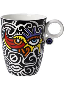 Goebel Tasse »Billy The Artist«, Pop Art, Künstlertasse, Billy The Artist - Bright Eyes Ii bunt , Aus angenehm leichtem Fine Bone China