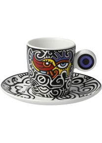 Goebel Espressotasse »Billy The Artist«, Pop Art, Billy The Artist - Bright Eyes Ii bunt , Aus angenehm leichtem Fine Bone China