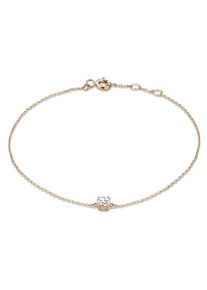 Isabel Bernard Dames Armband rose-goud / transparant One Size