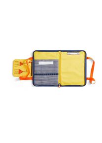 Haba Schreibmappe ' Mitnehm-Kreativtasche ' marine / gelb Größe onesize