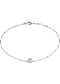 Isabel Bernard Dames Armband zilver / transparant One Size