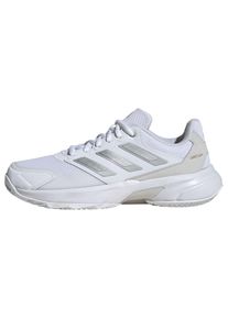 adidas Performance &Scaron;portov&aacute; obuv 'Courtjam Control 3' Ženy svetlosiv&aacute; / biela 43-43,5