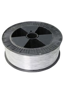 Stitching wire, type 24, 0.60 mm, round, zinc-plated (15 kg spool), silver