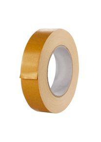 25 m Double-sided fabric adhesive PE tape, very strong rubber adhesive, GW-ES25 30 mm, white