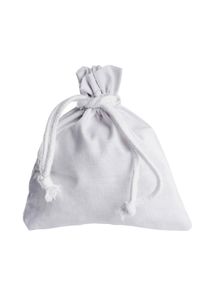 10 Cotton bags 100 x 130 mm | white