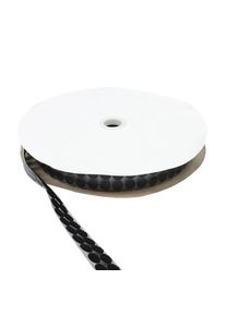 Hook and loop dots roll, loop | 13 mm | black, nylon|polyester