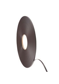 Magnetic tape without adhesive 10 mm | 1 mm | 200 m, ferrite, black