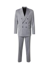 Jack & Jones Premium Heren Pak 'JPRBUSHWICK ASHTON' grijs gemêleerd 46