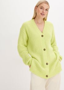 Vest met wol - groen - maat 36/38 (S) - wol - bonprix