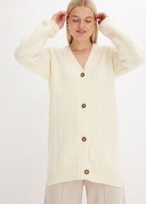 Vest met wol - wit - maat 36/38 (S) - wol - bonprix