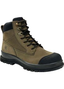 Carhartt Detroit Rugged Flex S3 Zip, bottes de sécurité , couleur: Vert/Noir , taille: 37 EU