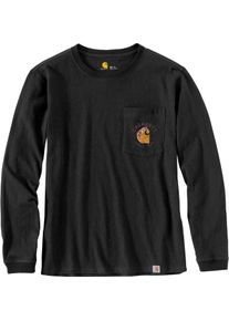 Carhartt Workwear Graphic Pocket, long sleeve women , color: Black , size: XS